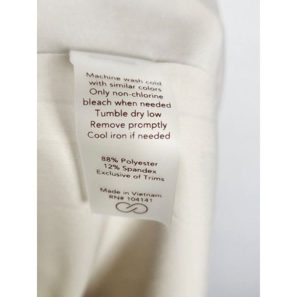 CALIA Women's Sz. XS Racerback Drawstring Midi Dress In Birch NWT - Picture 7 of 9